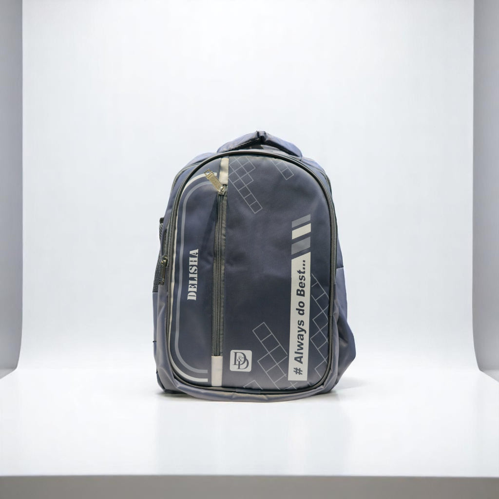 Delisha Graphite Grey Backpack – #AlwaysDoBest Edition