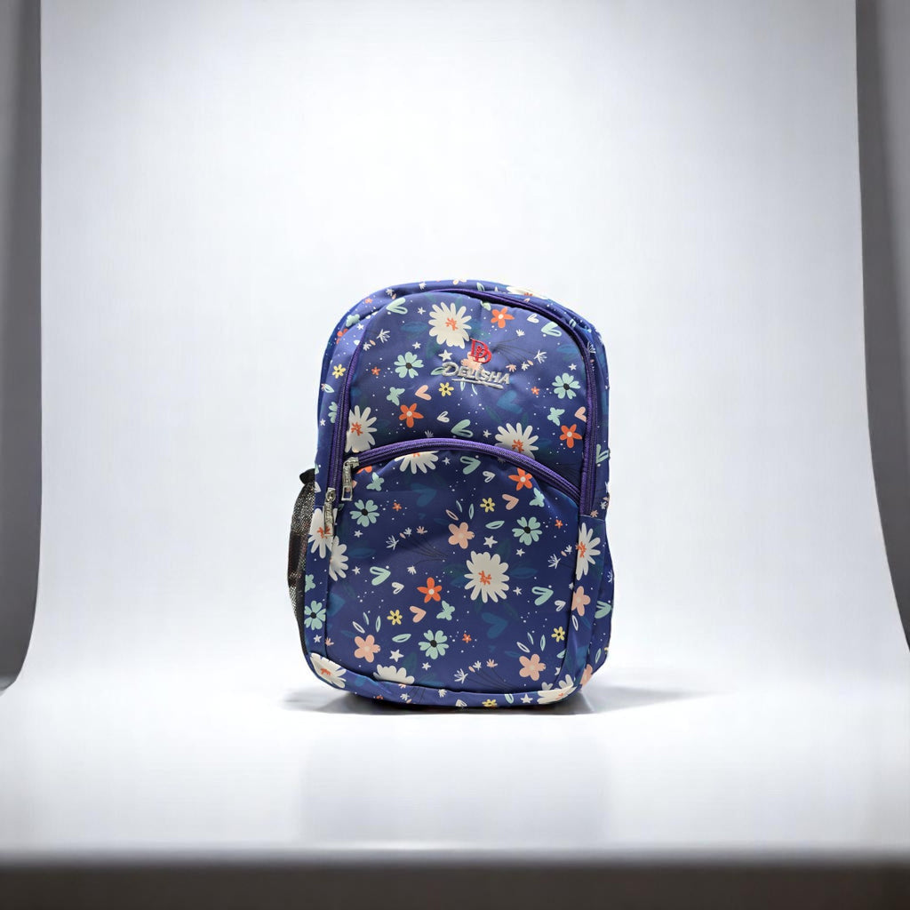 Delisha Bloom Navy Backpack – Petals in Motion