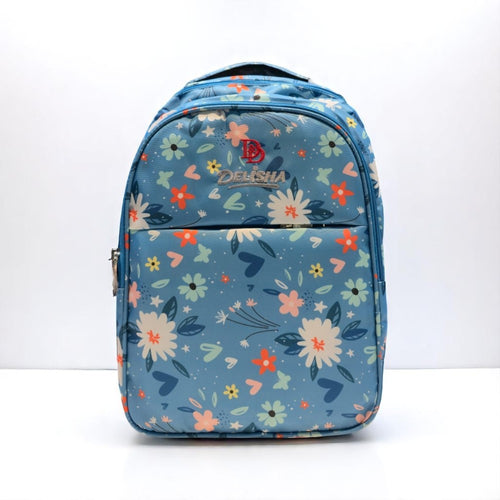 Delisha Bloom Blue Backpack – Floral Charm