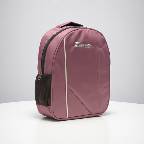 Blue Line Mauve Backpack – Elegance in Motion