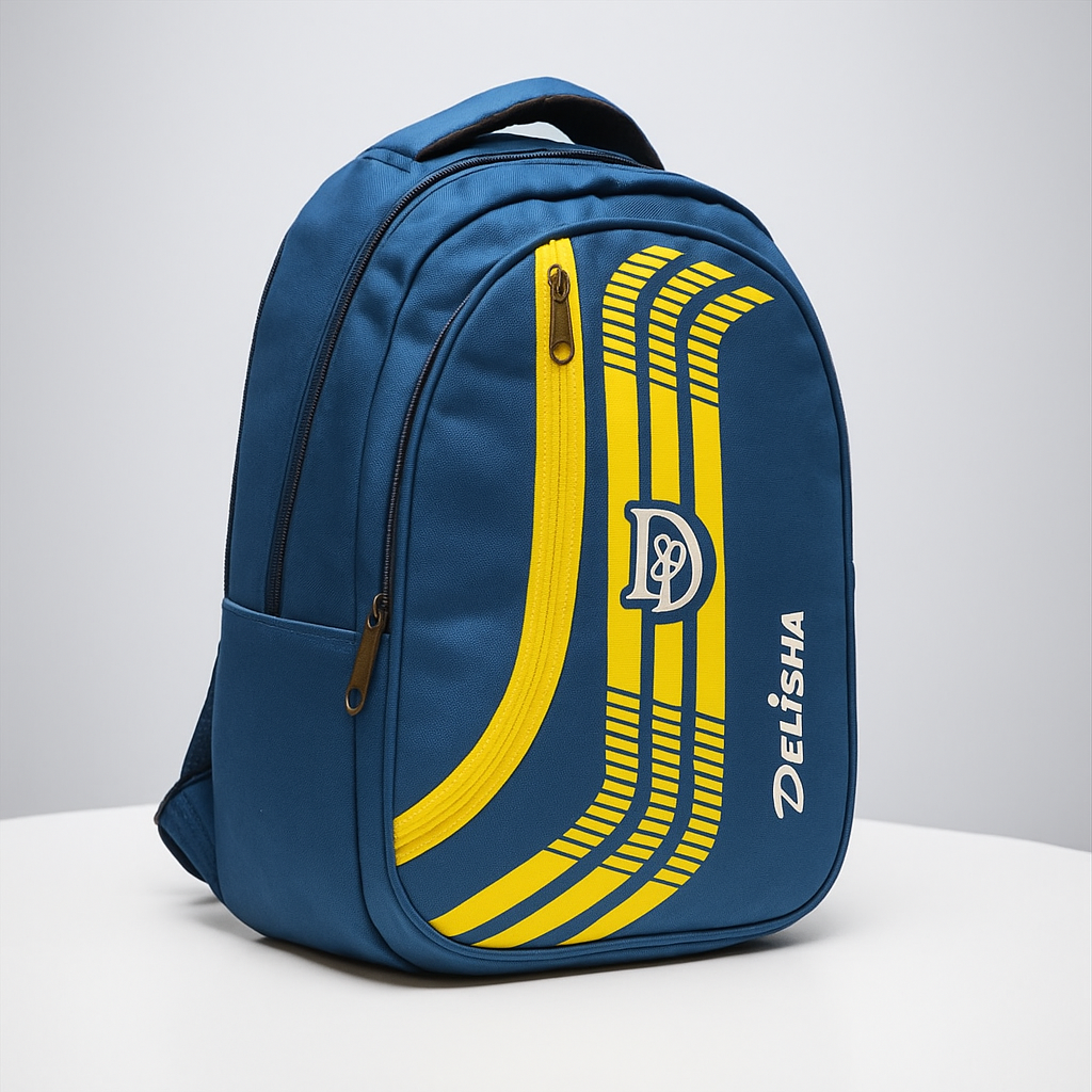Delisha Velocity Stripe Backpack – Powered by Motion