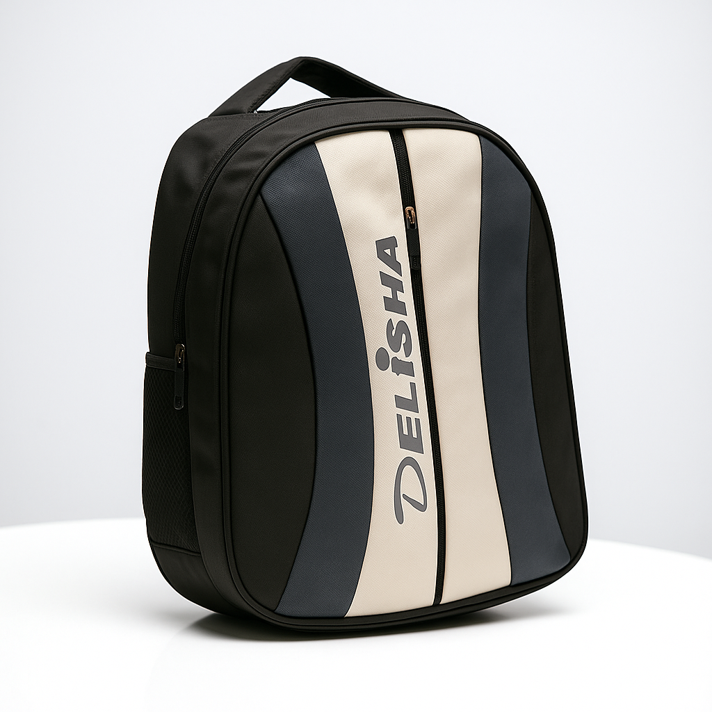 Delisha Monochrome Backpack – Bold Stride Edition
