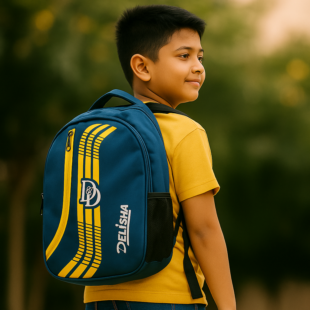Delisha Velocity Stripe Backpack – Powered by Motion