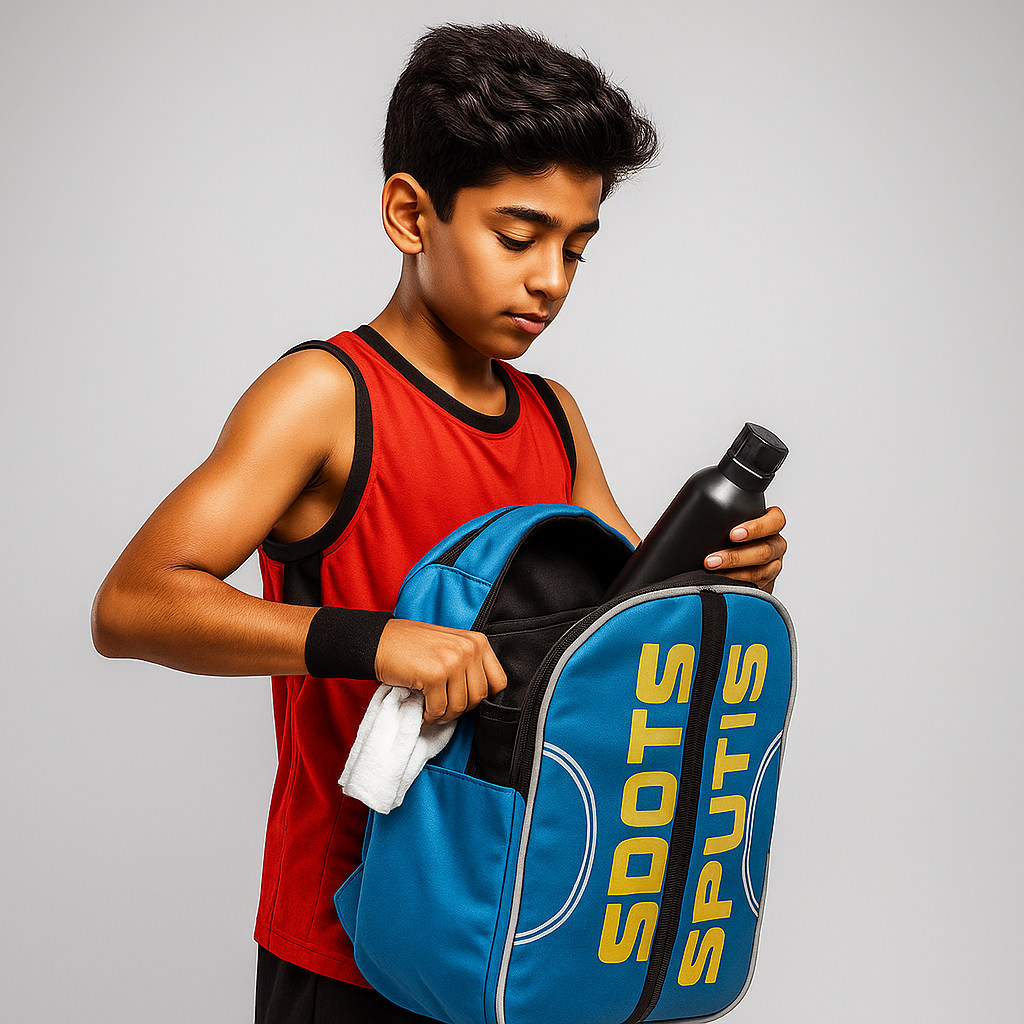 Delisha Blue Sports Backpack – Game On Everyday